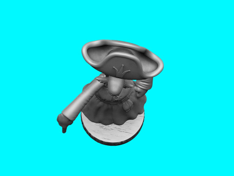 Man The carriage for me 2 hat options for 3D printing STL 3D प्रिंट मॉडल