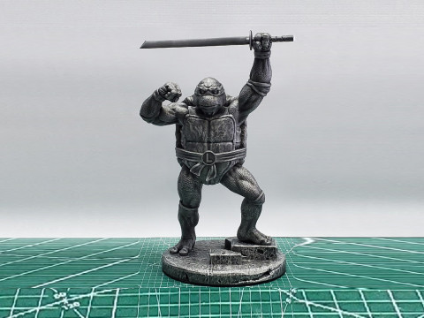 Leonardo with a sword Ninja Turtles for 3D printing STL Modelo de Impressão 3D