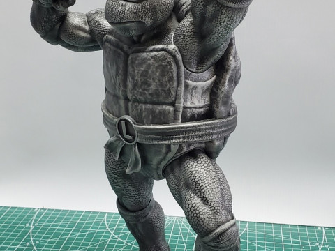 Leonardo with a sword Ninja Turtles for 3D printing STL Modèles 3D en vedette