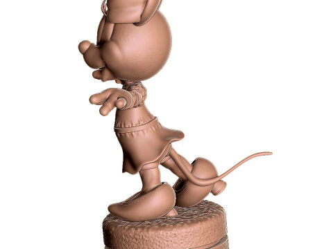 Minnie Mouse wua-la for 3D Printing Stl 3D Print Model