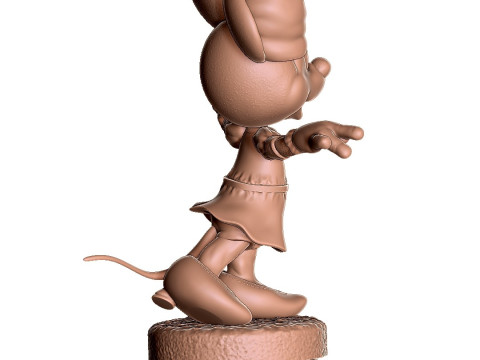 Minnie Mouse wua-la for 3D Printing Stl 3D Print Model