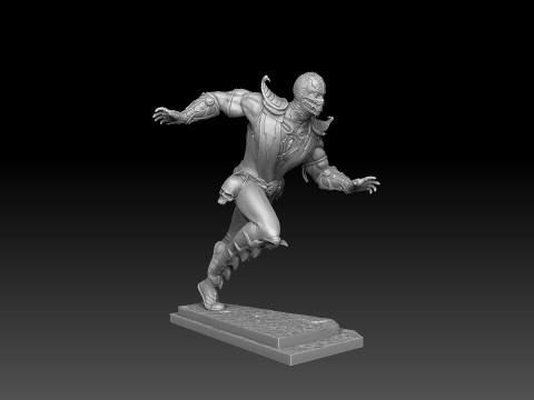 Scorpion MK9 for 3D printing STL 3Dプリントモデル