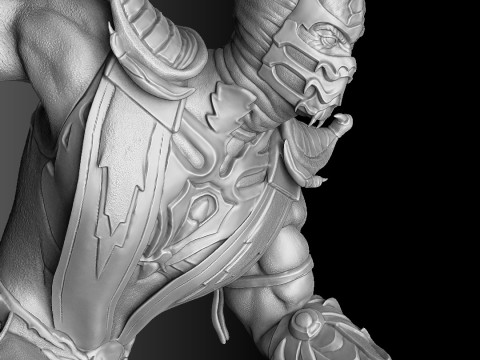 Scorpion MK9 for 3D printing STL 3D Print Model