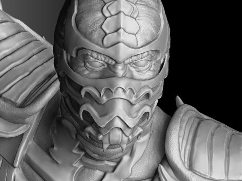 Scorpion MK9 for 3D printing STL 3D Print Model