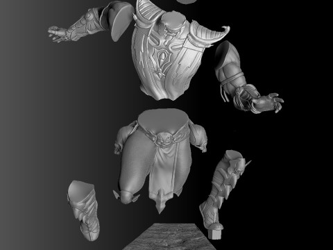 Scorpion MK9 for 3D printing STL 3D Print Model
