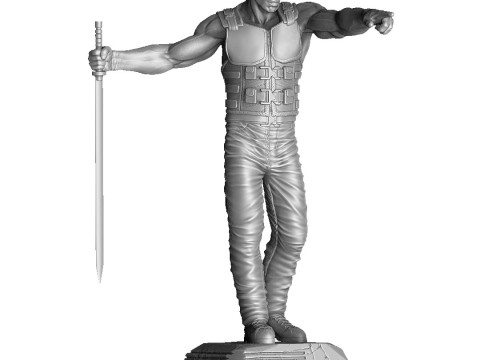 Blade 1998 Film for 3D printing 3D Принт Модель