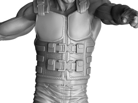 Blade 1998 Film for 3D printing 3D Принт Модель