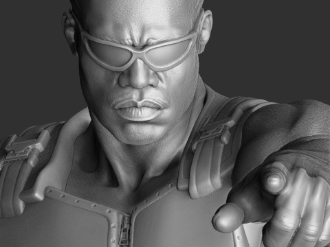 Blade 1998 Film for 3D printing 3D Принт Модель