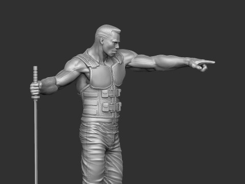 Blade 1998 Film for 3D printing 3D Принт Модель
