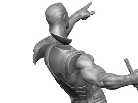 Blade 1998 Film for 3D printing 3D Принт Модель