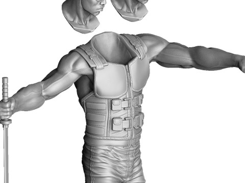 Blade 1998 Film for 3D printing 3D Принт Модель
