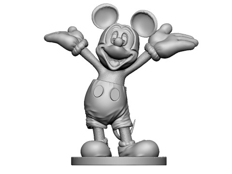 Collection Mickey and Minnie Mouse for 3D Printing Stl Modelo 3D