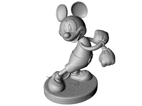 Collection Mickey and Minnie Mouse for 3D Printing Stl Modelo 3D