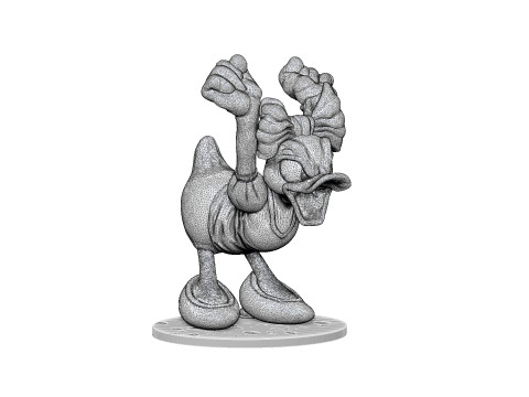 Daisy Duck for 3D printing STL Model Cetak 3D