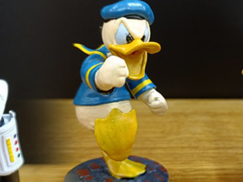 Donald Duck for 3D Printing Stl 3D Принт Модель