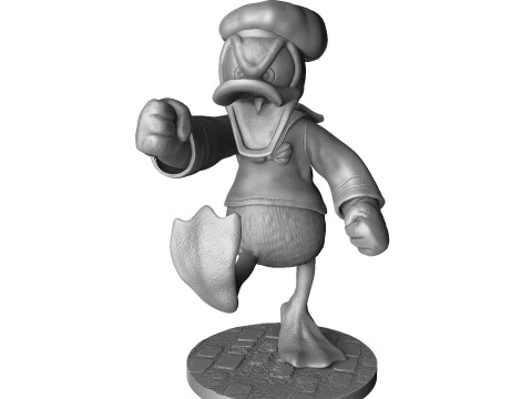 Donald Duck for 3D Printing Stl 3D Print Model