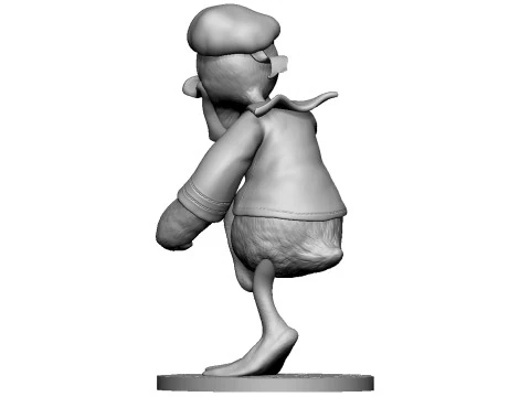 Donald Duck for 3D Printing Stl 3D Print Model