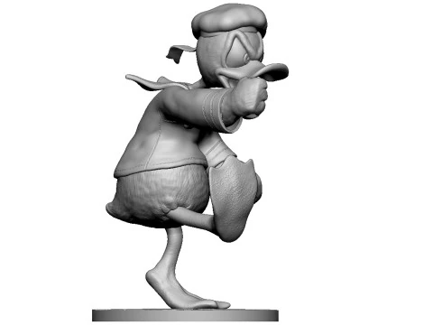 Donald Duck for 3D Printing Stl 3D Print Model