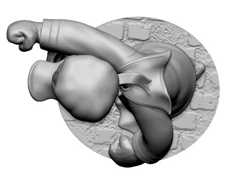 Donald Duck for 3D Printing Stl 3D Baskı Modeli