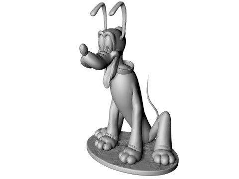 Pluto for 3D Printing Stl 3D Принт Модель