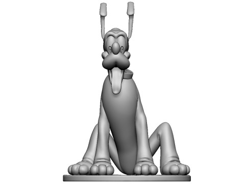 Pluto for 3D Printing Stl 3Dプリントモデル