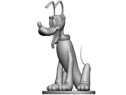 Pluto for 3D Printing Stl 3Dプリントモデル