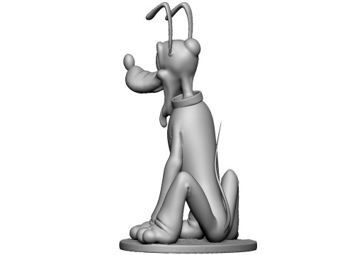 Pluto for 3D Printing Stl 3Dプリントモデル