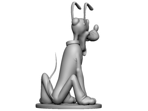 Pluto for 3D Printing Stl 3Dプリントモデル