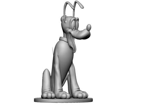 Pluto for 3D Printing Stl 3Dプリントモデル