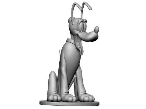 Pluto for 3D Printing Stl 3Dプリントモデル