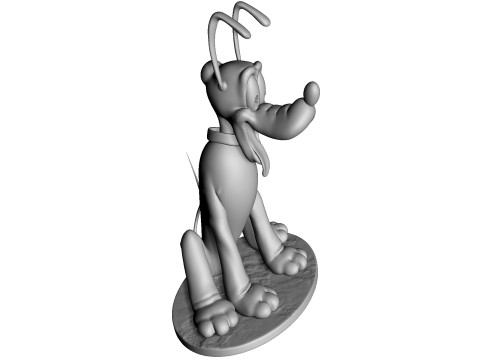 Pluto for 3D Printing Stl 3Dプリントモデル