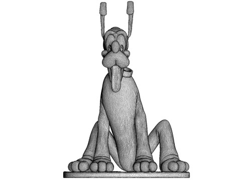 Pluto for 3D Printing Stl 3Dプリントモデル