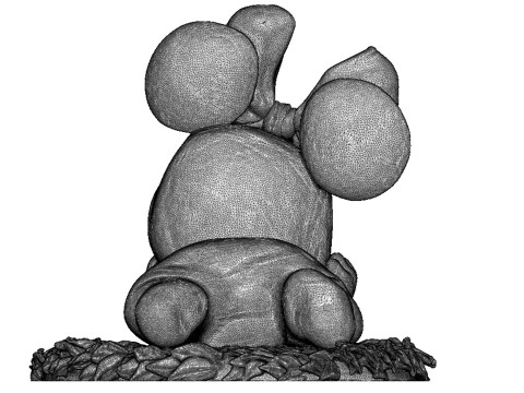 Baby Minnie Mouse for 3D printing 3Dプリントモデル