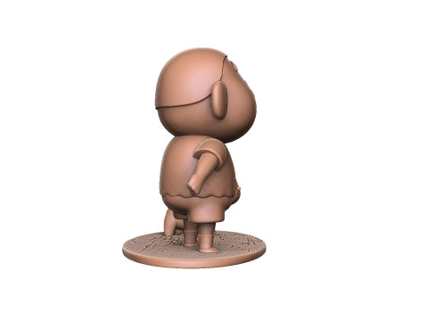 Crayon Shin-Chan for 3D printing STL 3Dプリントモデル