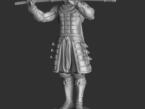 RYU HAYABUSA Ninja Gaiden with a sword for 3D printing STL 3D 打印模型