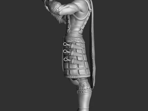 RYU HAYABUSA Ninja Gaiden with a sword for 3D printing STL 3D Print Model