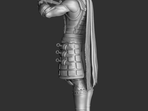 RYU HAYABUSA Ninja Gaiden with a sword for 3D printing STL 3D 打印模型