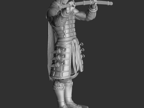 RYU HAYABUSA Ninja Gaiden with a sword for 3D printing STL 3D Print Model