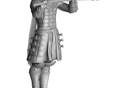 RYU HAYABUSA Ninja Gaiden with a sword for 3D printing STL 3D 打印模型
