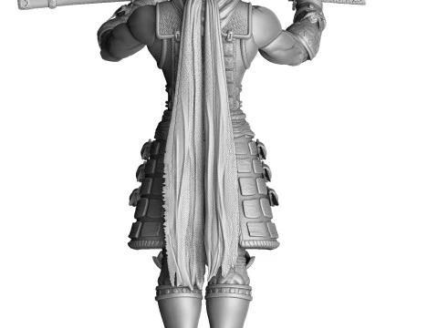RYU HAYABUSA Ninja Gaiden with a sword for 3D printing STL 3D Print Model