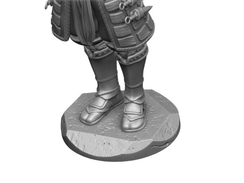 RYU HAYABUSA Ninja Gaiden with a sword for 3D printing STL 3D Print Model