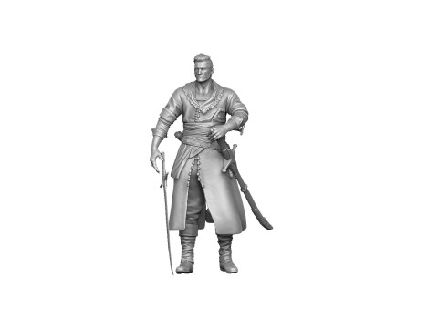Olgierd von Everec for 3D printing STL Model Cetak 3D