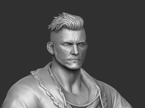 Olgierd von Everec for 3D printing STL Model Cetak 3D