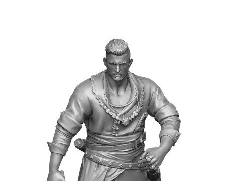 Olgierd von Everec for 3D printing STL Model Cetak 3D