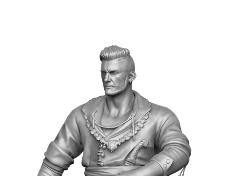 Olgierd von Everec for 3D printing STL Model Cetak 3D