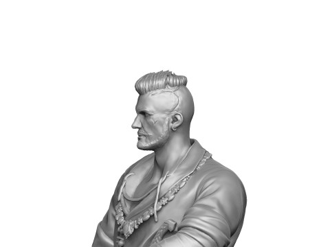 Olgierd von Everec for 3D printing STL Model Cetak 3D