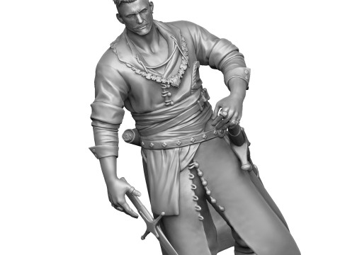 Olgierd von Everec for 3D printing STL Model Cetak 3D