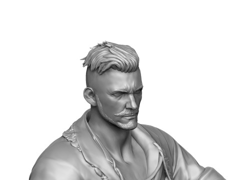 Olgierd von Everec for 3D printing STL Model Cetak 3D