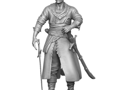 Olgierd von Everec for 3D printing STL Model Cetak 3D