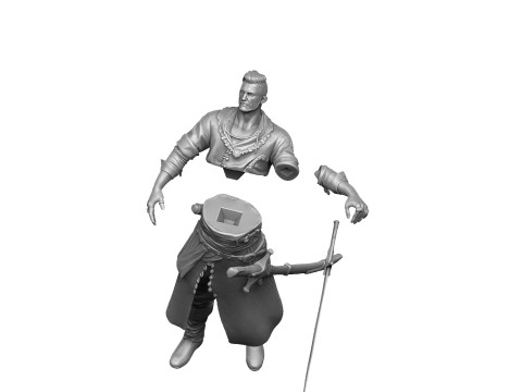 Olgierd von Everec for 3D printing STL Model Cetak 3D
